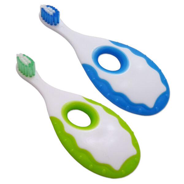 Baby and Toddler Toothbrush set of 2 Easy Grip