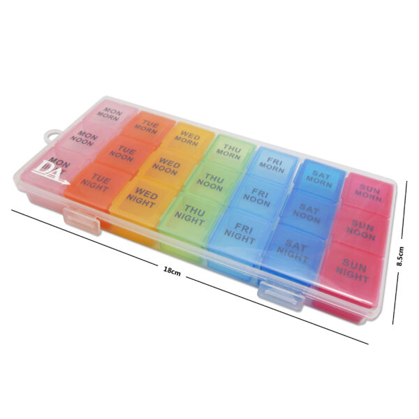 21 Slot Pill Case - Image 3