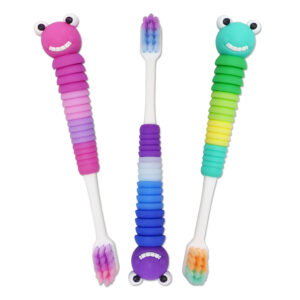 Toddler Toothbrush ~ Caterpillar Set of 3